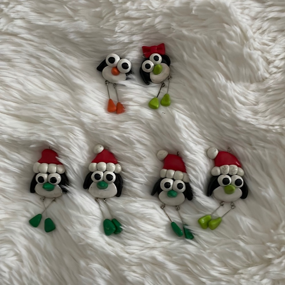 Handcrafted Penguin Christmas Ornaments GIFT them